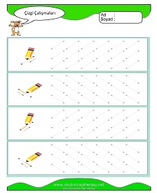 Çizgi Çalışma Sayfaları